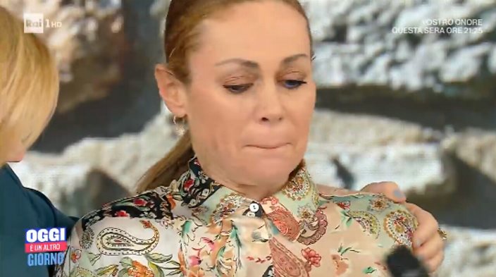 Natalia Titova in lacrime