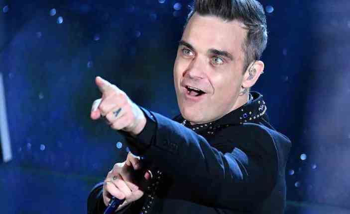 Robbie Williams shock